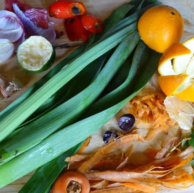 爱食物·反浪费工作坊：菜梗、果皮与果渣