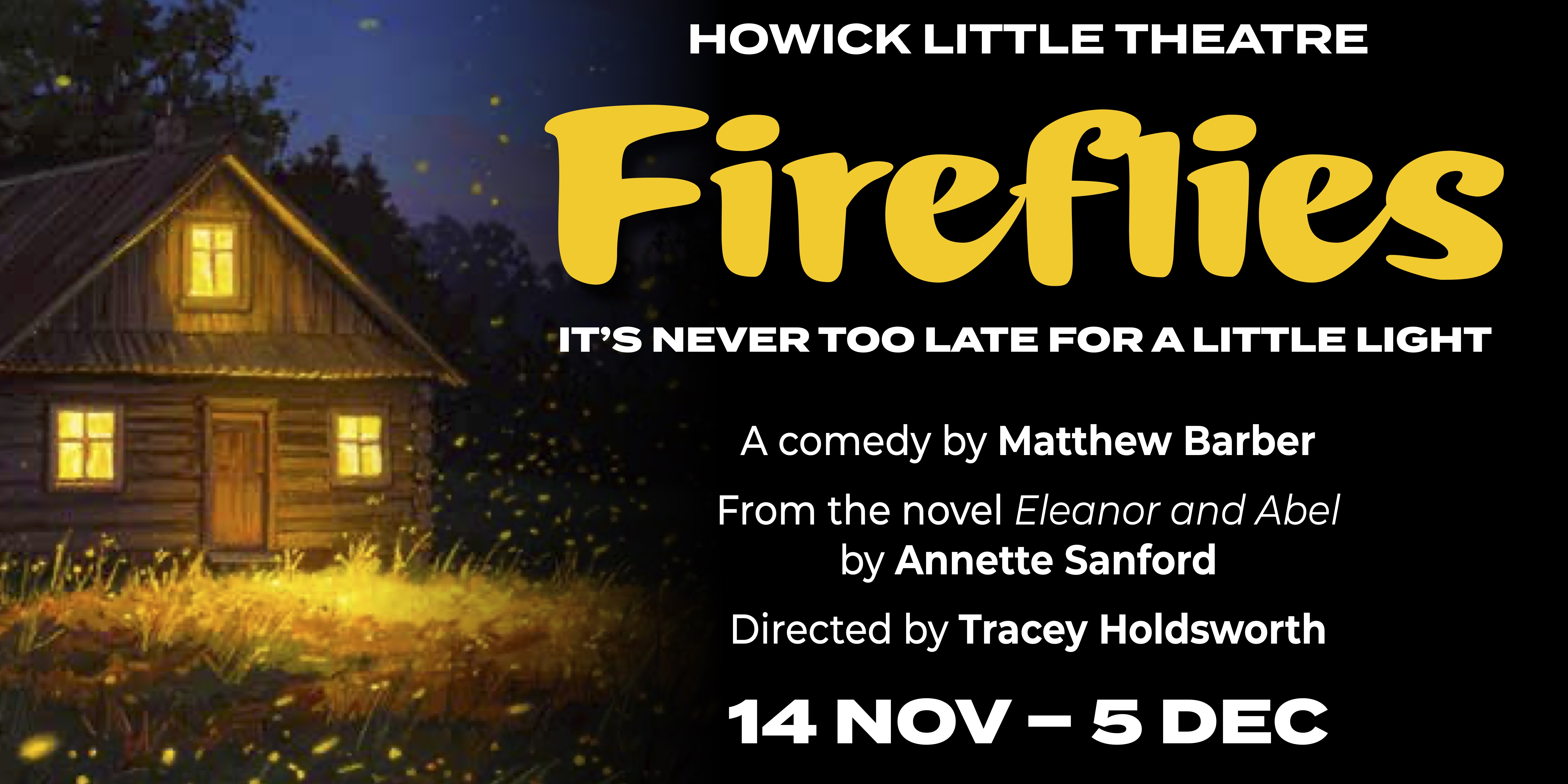 Fireflies – a gentle romcom by Matthew Barber