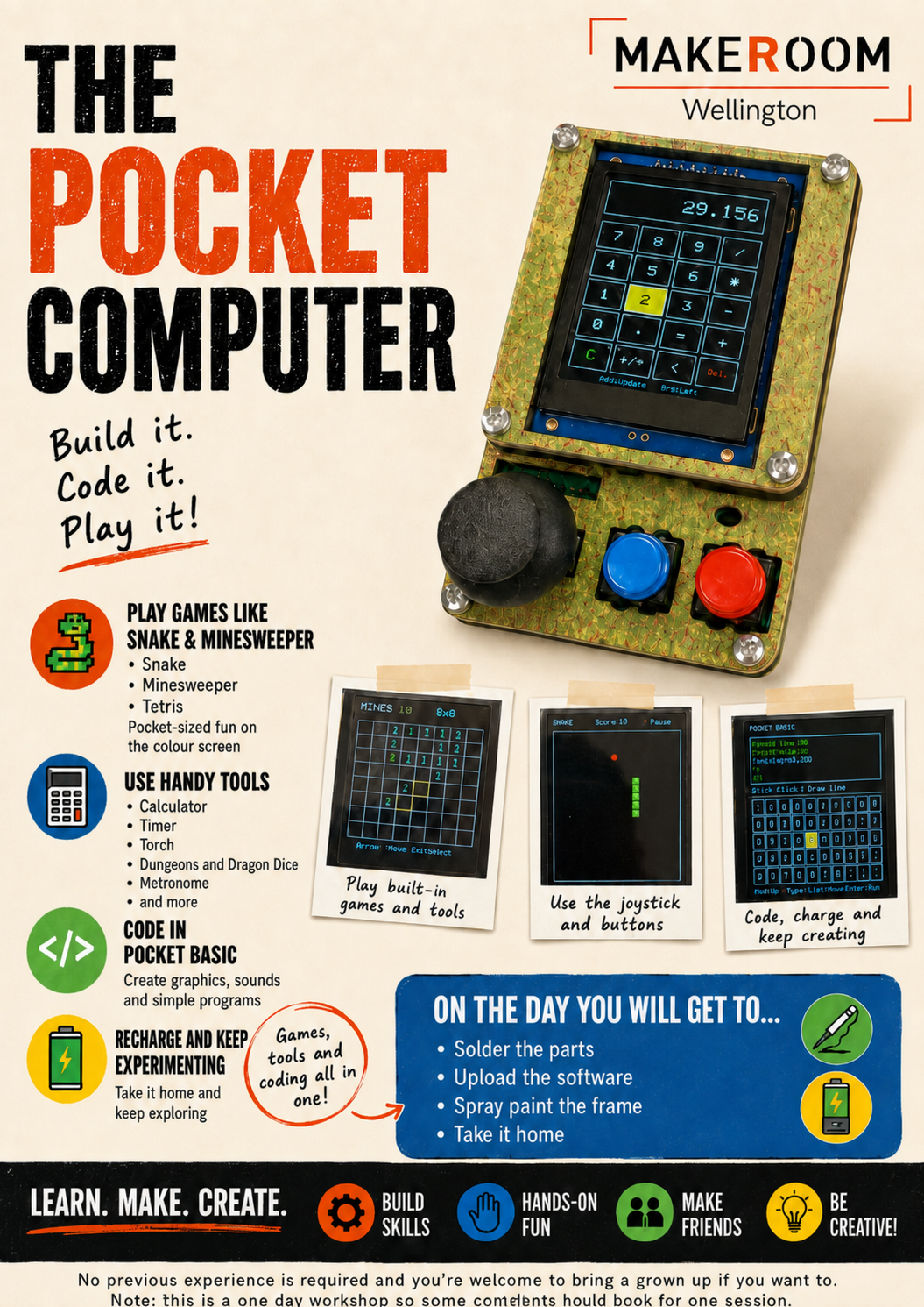 Holiday Programme - Pocket Computer