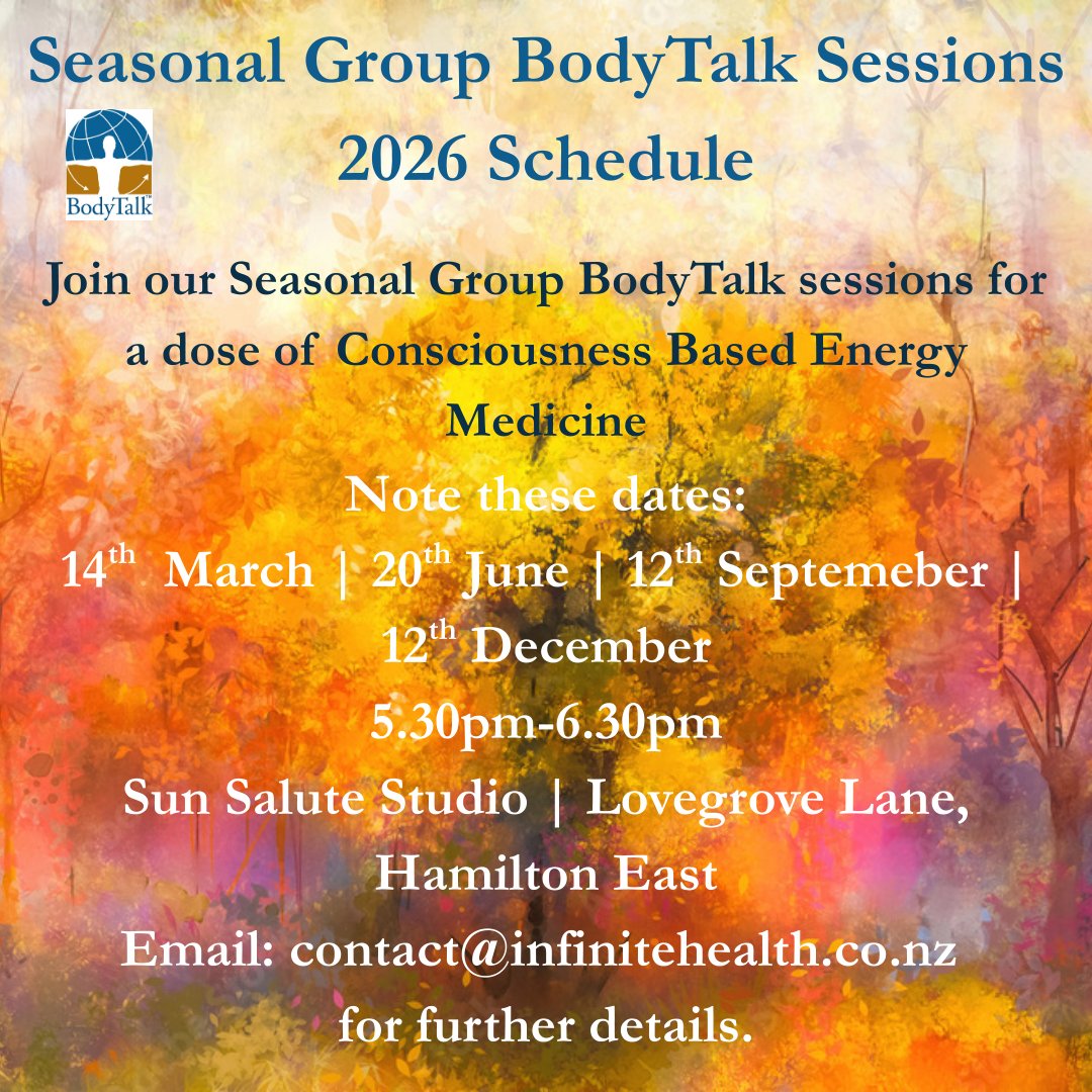 Seasonal Group BodyTalk Sessions 2026