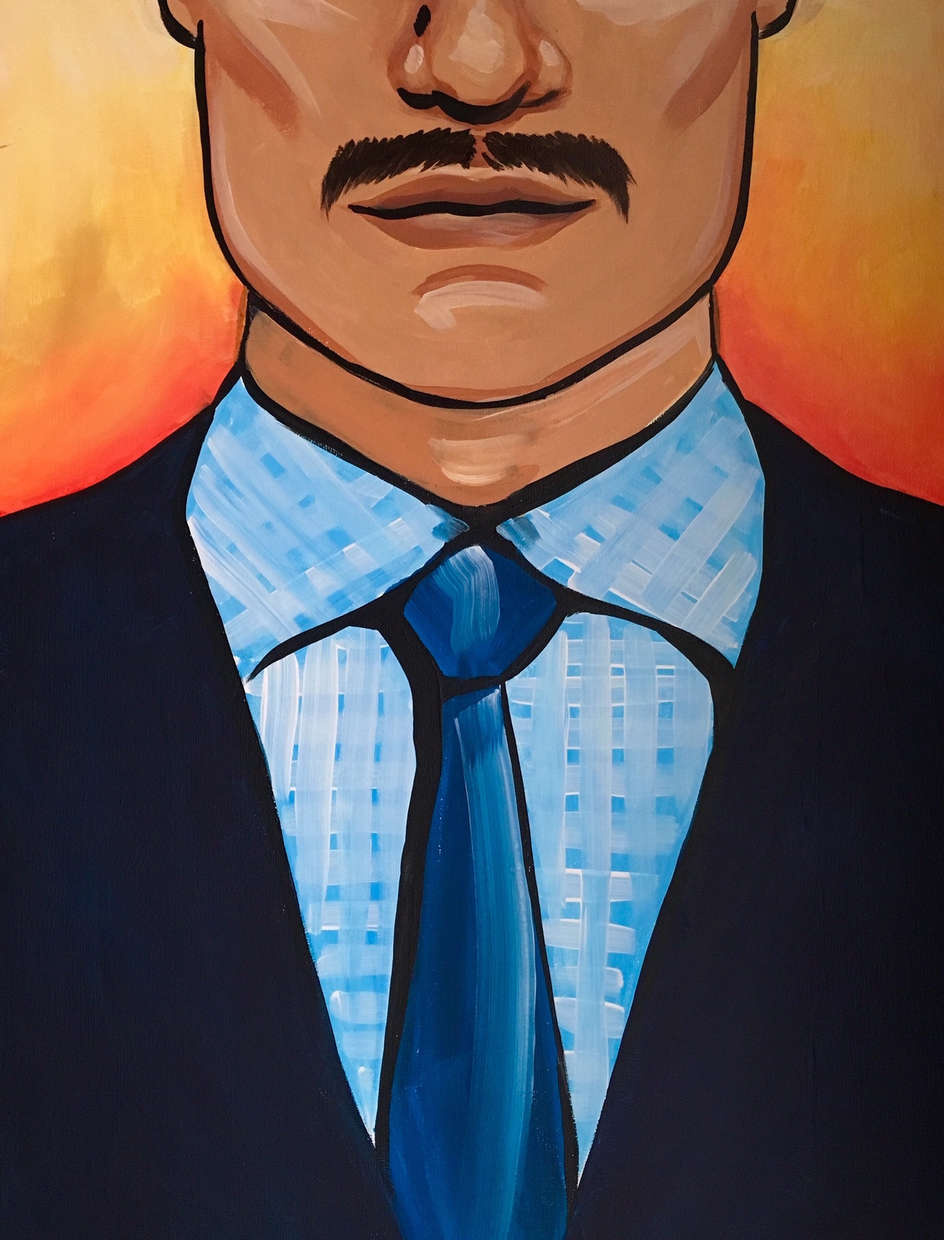 画一把胡子，救一个兄弟——支持 Movember
