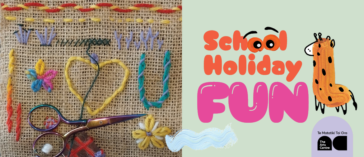 School Holiday Fun: Stitching for Beginners: SOLD OUT